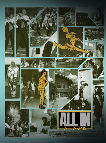 2026 Akins Yearbook Cover