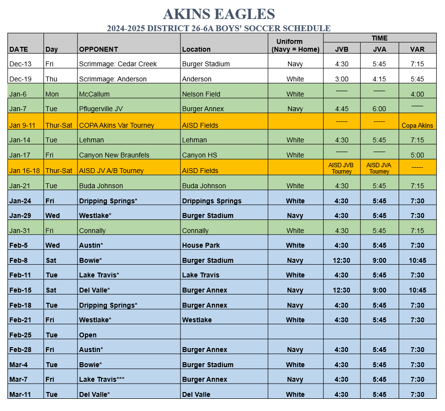 24-25 soccer schedule