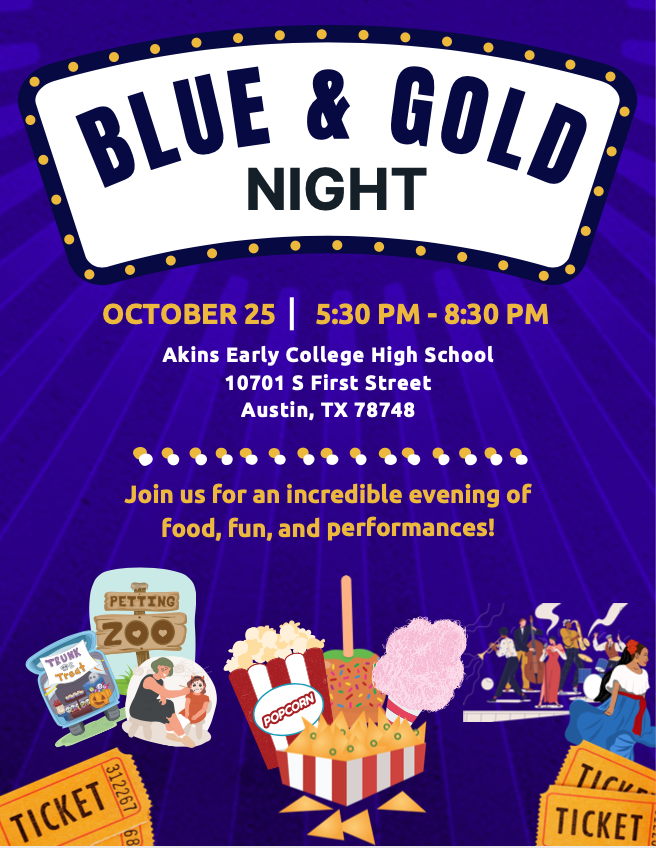 Akins Blue and Gold Night! 