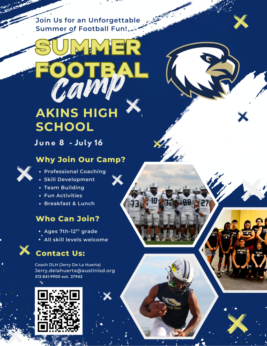 summer football camp flyer