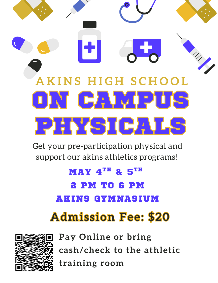 physicals on campus flyer